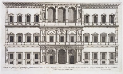 Palazzo Farnese, aus 